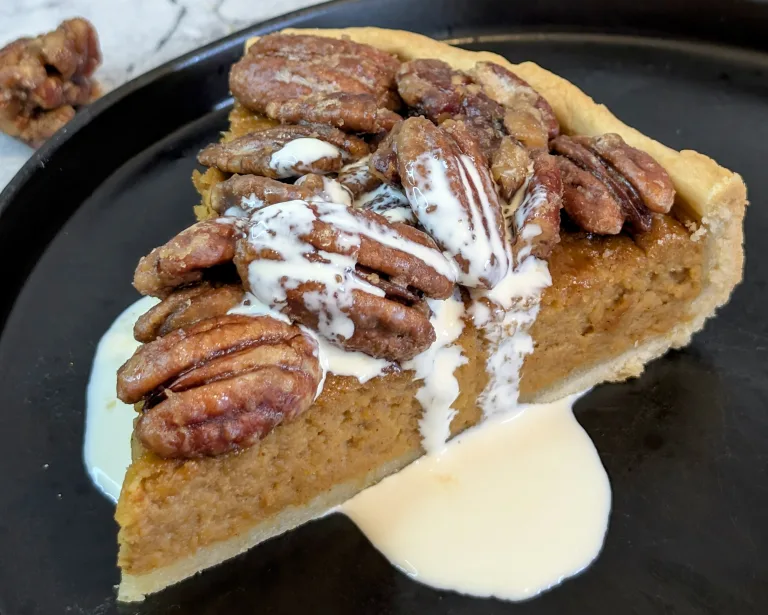 easy pumpkin pecan pie